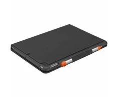 Logitech Slim Folio QWERTZ Vokiečių Grafitas „Bluetooth“