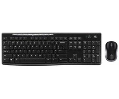 Klaviatūra ir pelė Kit Logitech WIRELESS DESKTOP MK270