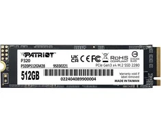 PATRIOT P320 512GB M.2 2280 PCIE SSD