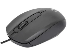 Pelė Manhattan MANHATTAN Comfort II Optinė USB-Pelė juoda