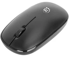 Manhattan MW3050 Optinė belaidė USB pelė, USB-A Nano,3 mygtukai with Scroll, 1200dpi, Juodas, 190312