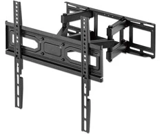 Laikiklis MANHATTAN Full-Motion TV Wall Mount with Post-Leveling Adjustment, for 32″ to 70″ Holds One 32″ to 70″ TV iki 40 kg, 462433