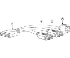 Przełącznik Cisco KVM CABLE FOR B-SERIES BLADE