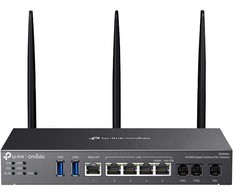 Maršrutizatorius TP-Link „Omada DR3220v-4G4G+ Cat6“ gigabito stovo montuojamas DSL šliuzas