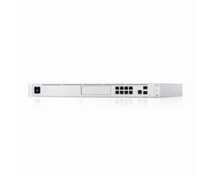 Šakotuvas UBIQUITI UDM-PRO UNIFI DREAM MACHINE 8 PORT SWITCH DAUGIŲ PROGRAMŲ SISTEMA SU 3,5 HDD IŠPLĖTIMU DUAL WAN 10G SFP+ IR 1G RJ45