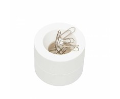 Maul MAUL Clip Dispenser. Baltas spinacz plastik