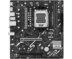 Pagrindinė plokštė Asus PRIME B850M-K | Procesorių šeima AMD | Procesoriaus lizdas AM5 | DDR5 | Palaikomos standžiojo disko sąsajos SATA, M.2 | SATA jungčių skaičius 4