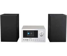 „Medion LIFE P85003“ mikro garso sistema, sidabrinė