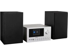 „Medion LIFE P85003“ mikro garso sistema, sidabrinė
