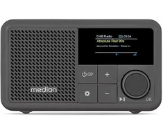 Medion LIFE® S66822 Tragbares DAB+ Radio grau