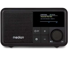 Medion LIFE® S66822 Tragbares DAB+ Radio juodas