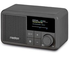Medion LIFE® S66822 Tragbares DAB+ Radio grau