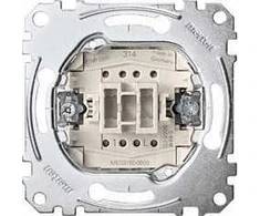 MERTEN MEG3150-0000 - Pushbutton switch - 1P - Metallic - IP20 - 250 V - 10 A