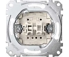 MERTEN MEG3755-0000 - Pushbutton switch - 1P - Metallic - IP20 - 250 V - 10 A
