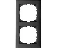MERTEN MEG4020-3614 M-Pure-Rahmen. 2fach. anthrazit