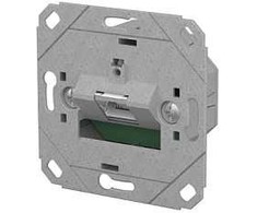 METZ CONNECT Anschlussdose E-DAT C6A LSA++ 1 Port UP0 metallisch