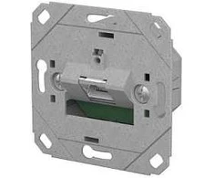 METZ CONNECT Anschlussdose E-DAT C6A LSA++ 1 Port UP0 metallisch