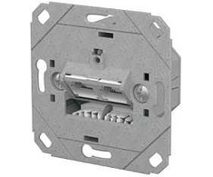 METZ CONNECT Anschlussdose E-DAT C6A LSA++ 2 Port UP0 metallisch