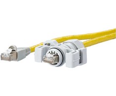 Metz METZ CONNECT E-DAT pramoninis jungiamasis kabelis V6, IP67 - RJ45, 20 m