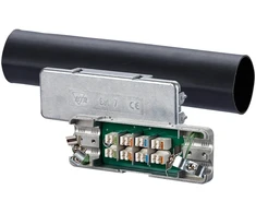 METZ CONNECT CAT 7 kabelio jungtis IP67 su susitraukiančiais vamzdeliais