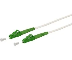METZ CONNECT OpDAT Patchkabel LC-S APC/LC-S APC OS2 wei 10,0m