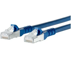 METZ CONNECT Patchkabel S/FTP Cat.6A blau 0,5m