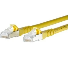 METZ CONNECT Patchkabel S/FTP Cat.6A gelb 3,0m