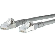 METZ CONNECT Patchkabel S/FTP Cat.6A grau 30,0m
