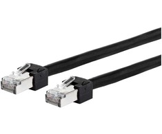 METZ CONNECT Patchkabel Cat.6 Ultraflex500 VoIP AWG 26 2,0m juodas