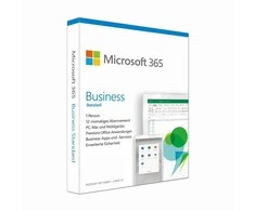Microsoft 365 Verslo standartas – 1 PC/MAC. 1 metai – DE – dėžutė