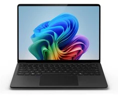 Microsoft „Surface Nešiojamas kompiuteris“ (7 leidimas) „Copilot+PC“ 13,8 colio QHD lietimui jautrus ekranas su grafito spalvos „Snapdragon® X Elite“ 16 GB / 1 TB SSD „Win11 ZXX-00041“