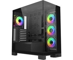 Fortron Midi FSP M540-BA ARGB TG korpusas juodas