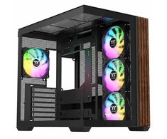 Midi Thermaltake S380 TG ARGB Juodas