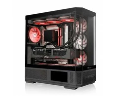 Midi Thermaltake View 370 TG ARGB/Juodas