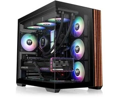 Midi Thermaltake View 380 WS ARGB Juodas