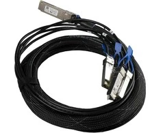 Mikrotik XQ+BC0003-XS+ kabelis InfiniBand 3 m QSFP28 4x SFP28 Juodas, Chrom