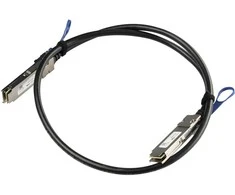 Mikrotik XQ+DA0001 InfiniBand / Šviesolaidinis kabelis 1m QSFP+ į QSFP+ / QSFP28 į QSFP28, juodas