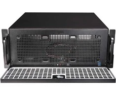Mini Chieftec Rack-Servergehuse UNC-409S-AIO-OP Juodas