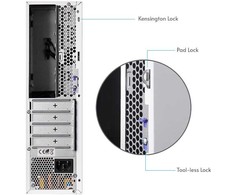 Maitinimo šaltinis Chieftec BE-10W-300 zabezpieczenia, uchwyty komputerów w formacie Small Form Factor balta 300 W