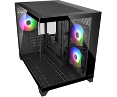 Obudowa Cougar CGR-2QA6B-RGB Mini Tower Juodas