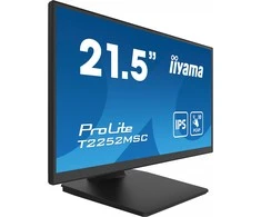 Iiyama 21,5 colių PCAP 10pt jutiklinio ekrano monitorius su IPS skydelio technologija, nuo krašto iki krašto stiklo ir pirštų atspaudų apsaugančia danga