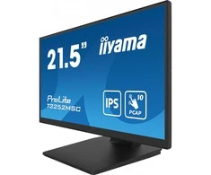 Iiyama 21,5 colių PCAP 10pt jutiklinio ekrano monitorius su IPS skydelio technologija, nuo krašto iki krašto stiklo ir pirštų atspaudų apsaugančia danga