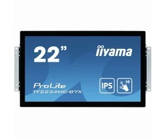 Monitorius IIYAMA 21,5 colio IPS 1920x1080 10 taškų jutiklinė apsauga nuo pirštų atspaudų 1000:1 305cd/m2 8ms HDMI DP VGA USB jutiklinė sąsaja