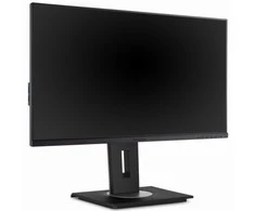ViewSonic VG2448a-2 24 colių „Full HD Monitorius SuperClear® IPS LED“ su berėme krašteliu trijose pusėse su VGA, HDMI, „DipsplayPort“, 4 USB jungtimis, garsiakalbiais ir visiškai ergonomišku stovu, dideliu pakreipimo kampu, dviejų krypčių pasukimu, plonam klientui montuojamu dizainu.