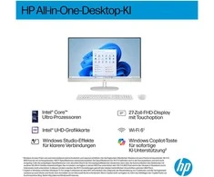 Monitorius HP 27-cr2255ng AiO 27" FHD Core Ultra 5 225U 16GB/512GB SSD Win11 BV5G8EA#ABD baltas