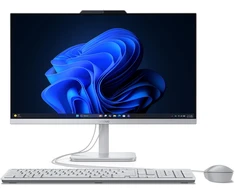 Monitorius Lenovo IdeaCentre AIO A105 24 F0JS0029GE - 60,4cm (23,8") FHD-Ekranas, AMD Ryzen 5 40, 8GB RAM, 512GB SSD, Radeon Grafik, Win11 Home