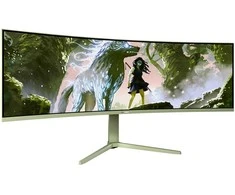 Monitorius Arozzi Nova | 49 " | VA | 32:9 | 165 Hz | 4 ms | 5120 x 1440 pikselių | 350 cd/m² | HDMI jungtys quantity 2 | Forest Žalias