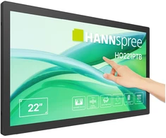 Monitorius Hannspree HO221PTB signage display Płaski panel Digital Signage 54,5 cm (21.4") LCD 600 cd/m Full HD Juodas Ekran dotykowy