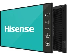 Monitorius Hisense 43DM66D | Digital Signage Ekranas | 43 " | Landscape/Portrait | 24/7 | Android | Wi-Fi | 8 ms | 178 ° | 178 ° | 500 cd/m²