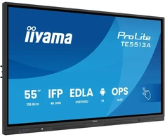 Monitorius Iiyama TE5513A-B2AG 55IN UHD IR 40P - TOUCH AG WITH INTERACTIVE ANDROI